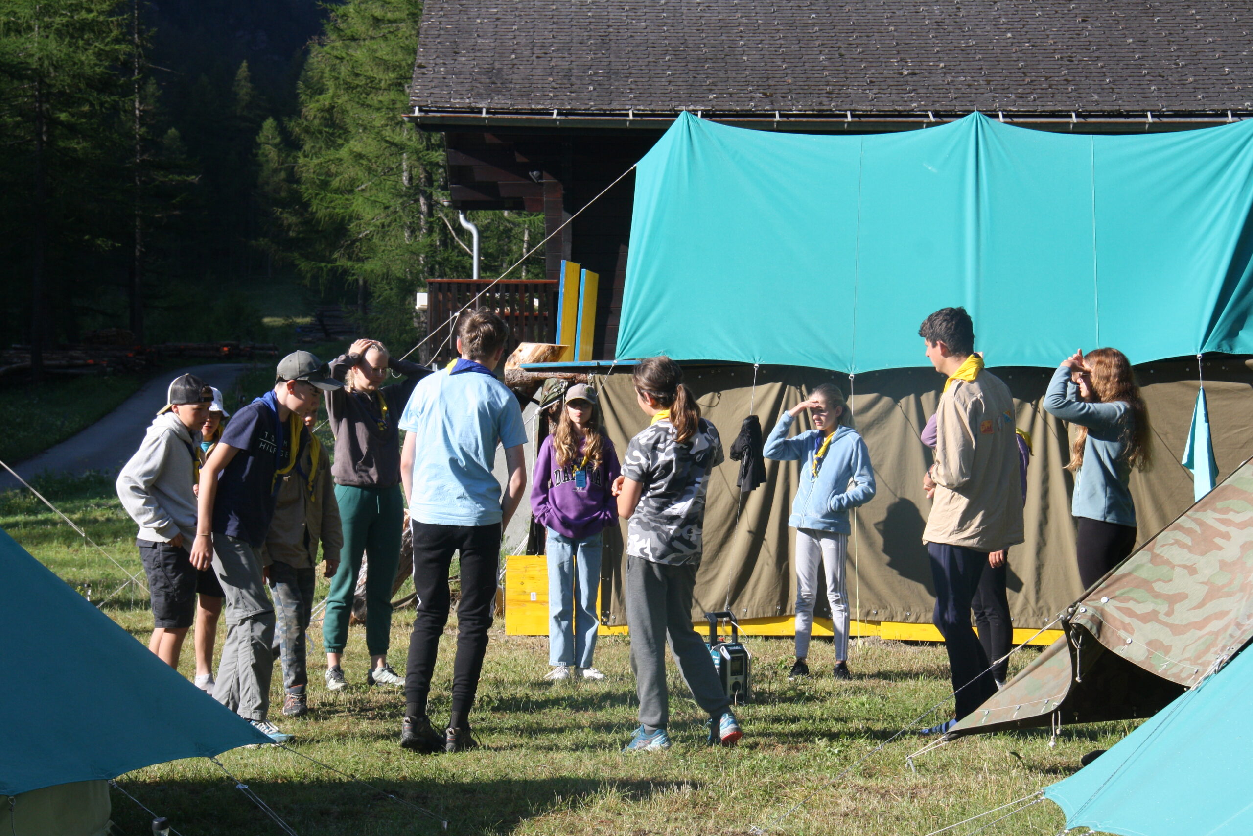 Vie de camp éclais